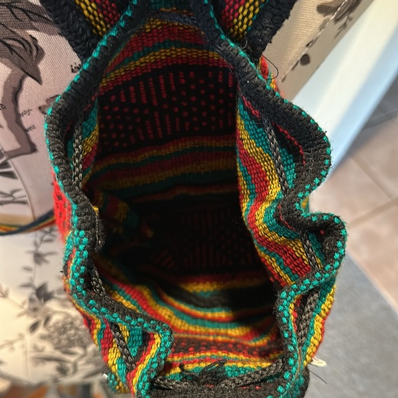 Colorful Mexican Embroidered Mini Backpack - Picture 4 of 6